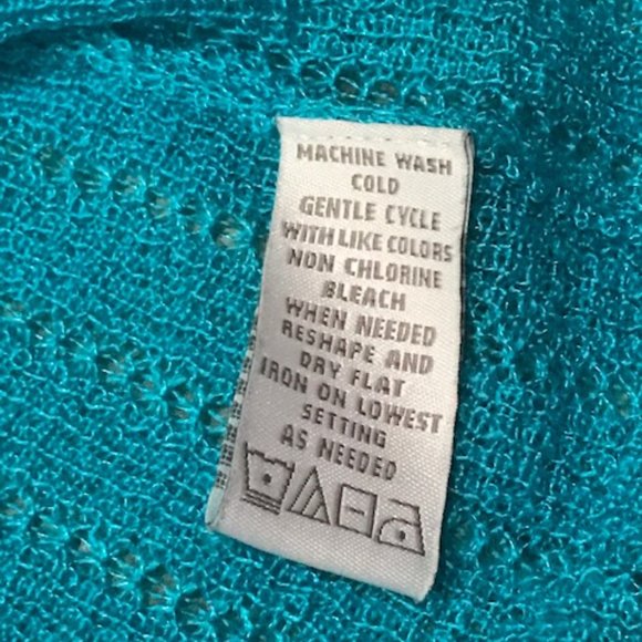 Turquoise Movie Night Sweater - Picture 7 of 7